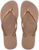 Havaianas Slipper Slim 4000030.3581.F22 Rose / Goud-35/36 maat 35/36 online kopen