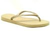 Havaianas s Girls' Slim Flip Flops Sand Grey/Light Golden UK 2.5 3 Kids online kopen