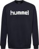 Hummel Go Cotton Logo Sweatshirt Navy online kopen