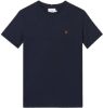 Les Deux N&#xF8, rregaard T shirt met logoborduring online kopen