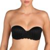 Marie Jo voorgevormde strapless beugelbh Avero Mousse zwart online kopen