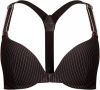 Marlies Dekkers Gloria Push Up Bh | Wired Padded Black Pinstripe 70b online kopen