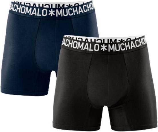 Muchachomalo Boxershorts 3 Pack 1322 , Zwart, Heren online kopen
