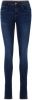 Noisy May Slim fit jeans Nmjen Regular Waist , Blauw, Dames online kopen