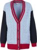 Tommy Hilfiger Vest met knoopsluiting in kabeltricot online kopen