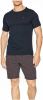 Tommy Hilfiger Nachtmode & Loungewear CN SS Short Jersey Set Print Blauw online kopen