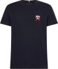 Tommy Hilfiger T shirt van biologisch katoen met logoborduring online kopen