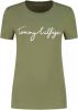 Tommy Hilfiger Shirt met ronde hals CREW NECK GRAPHIC TEE met speels logo opschrift online kopen