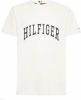 Tommy Hilfiger Witte T shirt Hilfiger Arch Casual Tee online kopen