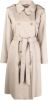 Tommy Hilfiger Double breasted trenchcoat met strikceintuur met steekzakken online kopen