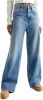 Tommy Hilfiger High waist wide leg jeans met medium wassing online kopen