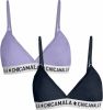 Muchachomalo Meisjes 2 pack triangle top effen online kopen