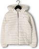 Tommy Hilfiger Lichtgewicht donsjas ecru Ww0Ww37264 YBL , Wit, Dames online kopen