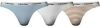 Calvin Klein Slip in uni en gestreept(set, 3 stuks, Set van 3 ) online kopen