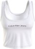 Calvin Klein Sleeveless Tops , Wit, Dames online kopen