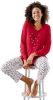Pyjama in rood/wit gedessineerd van Comtessa online kopen