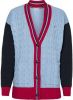 Tommy Hilfiger Vest met knoopsluiting in kabeltricot online kopen