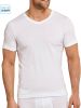 Schiesser T shirt v hals korte mouw 155630 100 white online kopen