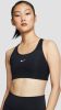 Nike Dri FIT Swoosh Sport bh met medium ondersteuning en pad uit één stuk Zwart online kopen