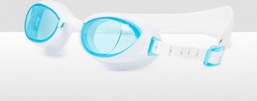 Speedo Aquapure Zwembril Dames Wit/Turkoois online kopen