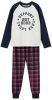 NAME IT KIDS geruite pyjama NKMNIGHTSET wit/blauw/rood online kopen