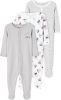 NAME IT BABY boxpak NBNNIGHTSUIT set van 3 wit/grijs online kopen