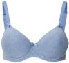 Noppies Voorgevormde voedingsbh Cotton Melange Blue Melange B70 online kopen