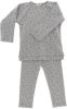 Snoozebaby Pyjama Milky Rust Junior Katoen Taupe 2 delig Mt 74/80 online kopen