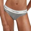 Calvin Klein Underwear Modern Cotton String Dames Grey/White Dames online kopen