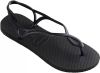 Havaianas Sandalen Luna met fijne riempjes in vlecht look online kopen