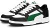 PUMA Rebound Joy Low Sneakers Kids Wit Zwart Groen online kopen