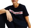 Tommy Hilfiger T-shirt in lyocellblend met logoprint online kopen