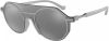 Emporio Armani zonnebril 0EA2102 30456G48 mat zilver online kopen