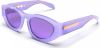 Marni UC1 Rainbow Mountains Purple Sunglasses , Paars, Dames online kopen