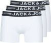 Jack & jones Boxershorts Basic 3 Pack , Zwart, Heren online kopen