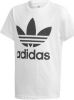 Adidas Trefoil Tee basisschool T Shirts White Katoen Canvas online kopen