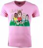 T-shirt Korte Mouw Local Fanatic T-shirt A-team Mr.T Shut Up Fool Print - online kopen