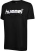 Hummel Go Cotton Logo T shirt Zwart online kopen