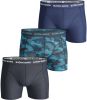 Bj&#xF6, rn Borg Boxershort essential 3pack print/navy/blue(9999 1132 70291 ) online kopen