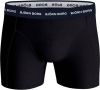 Bjorn Borg Boxershorts Shorts Sammy Noos Contrast Solids Essential 3 Pack Zwart online kopen