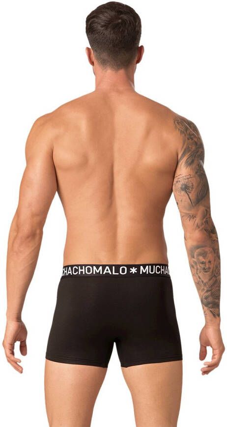 Muchachomalo Boxershorts 3 pack 1322 , Zwart, Heren online kopen