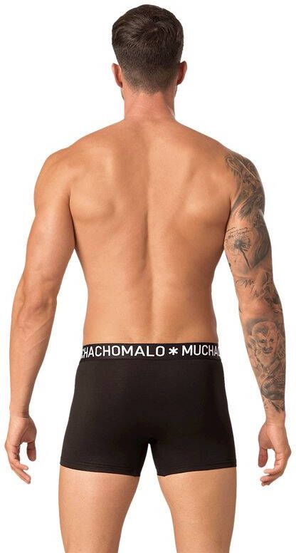 Muchachomalo Boxershorts 3 pack 1322 , Zwart, Heren online kopen