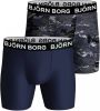 Bjorn Borg Bj&#xF6, rn Borg Performance boxershorts met logoband in 2 pack online kopen