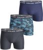 Bj&#xF6, rn Borg Boxershort essential 3pack print/navy/blue(9999 1132 70291 ) online kopen