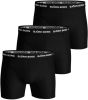 Bjorn Borg Boxershorts Shorts Sammy Noos Solids Core 3 Pack Zwart online kopen