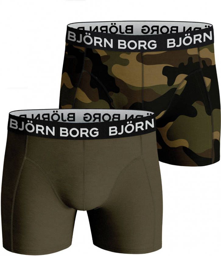 Bjorn Borg Bj&#xF6, rn Borg Core boxershorts met logoband in 2 pack online kopen