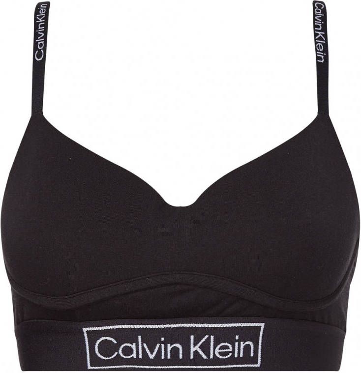 Calvin Klein Reimagined Heritage voorgevormde bralette met logoband online kopen