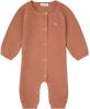 Noppies Babykleding Unisex Playsuit Monrovia Long Sleeve Brown online kopen