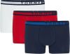 Tommy Hilfiger Boxershorts 3 pack um0um012340xy 0xy , Rood, Heren online kopen