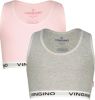 VINGINO Bralettes Girls Racer 2 Pack Lichtroze online kopen